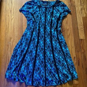 Connected apparel dress